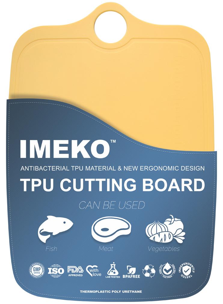 IMEKO TPU cutting board 2019 — yellow
