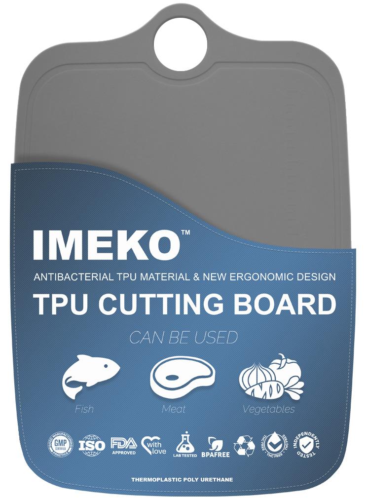 IMEKO TPU cutting board — the original first-generation board, product photo from 2019
